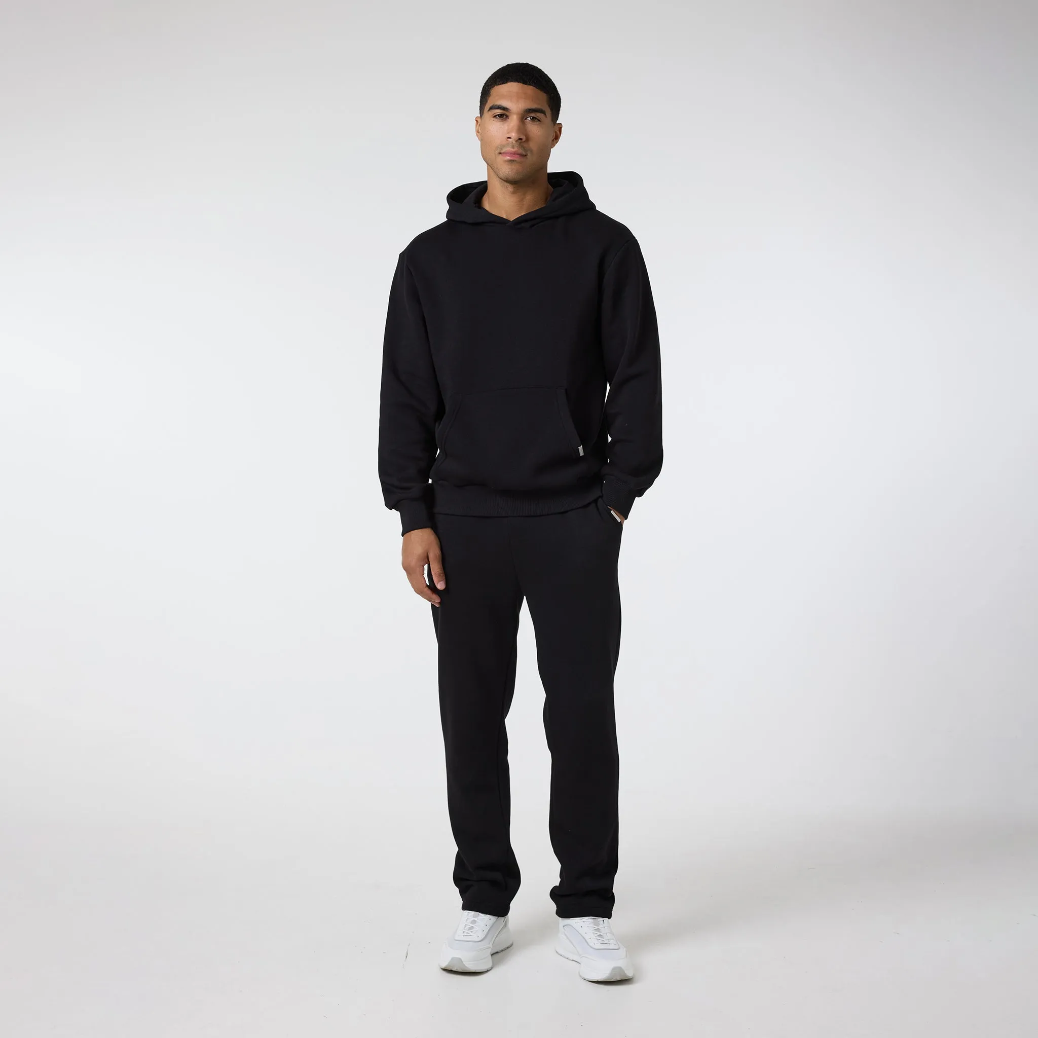 2-Pack Relaxed Fit Hoodies | Black / Khaki