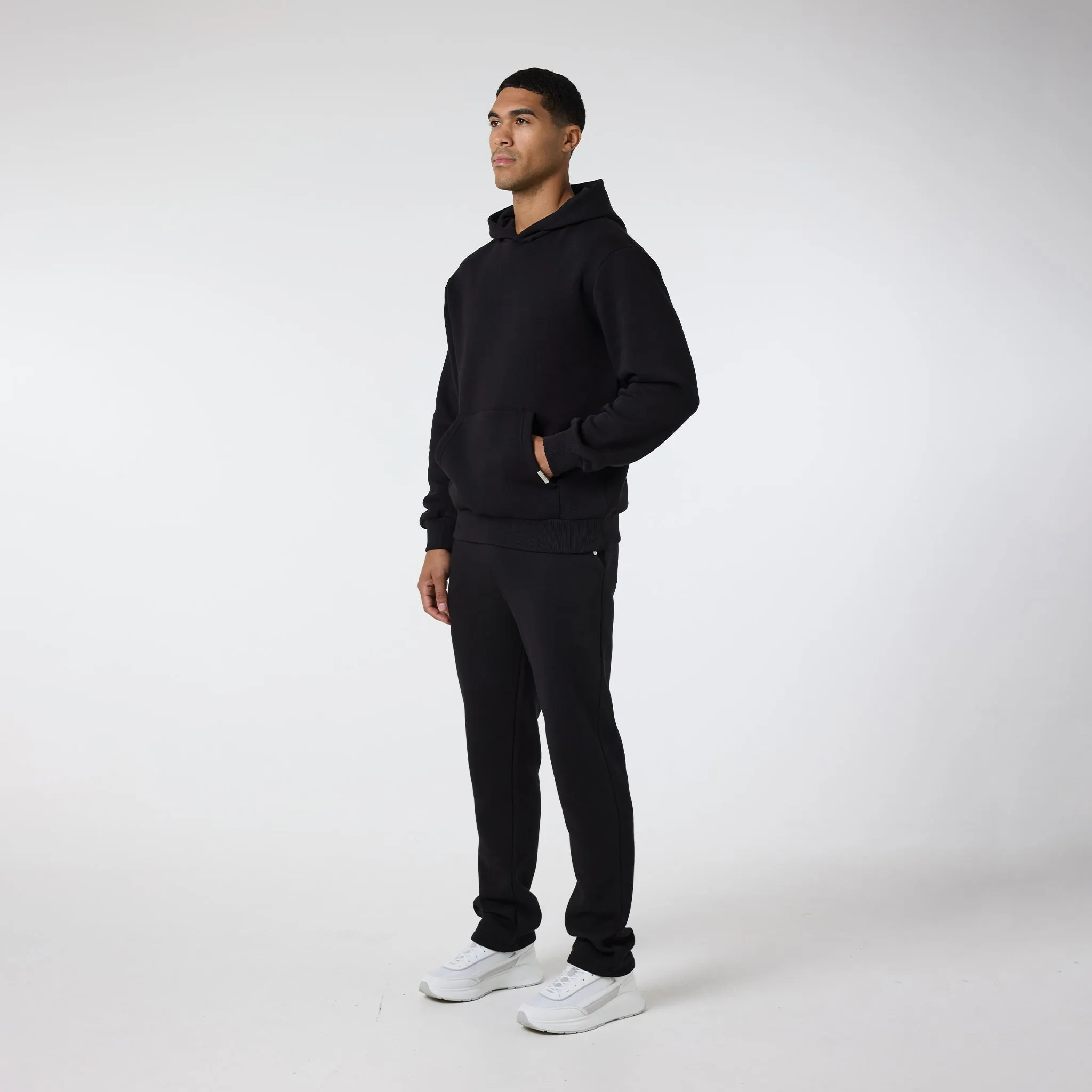 2-Pack Relaxed Fit Hoodies | Black / Khaki