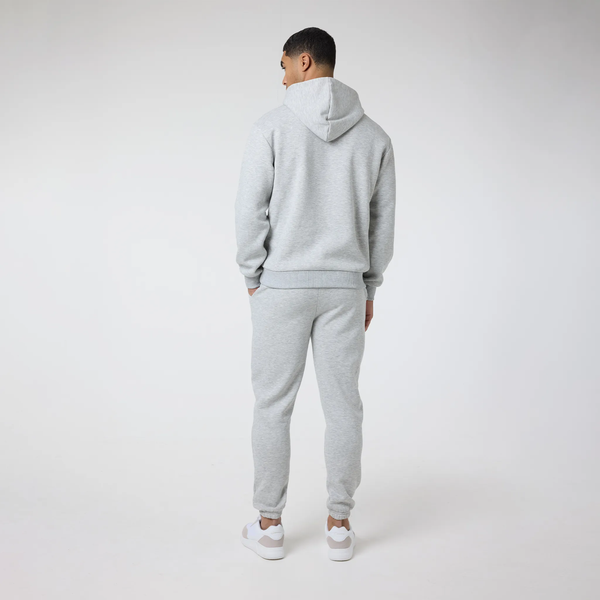 2-Pack Relaxed Fit Hoodies | Graphite / Grey Marl