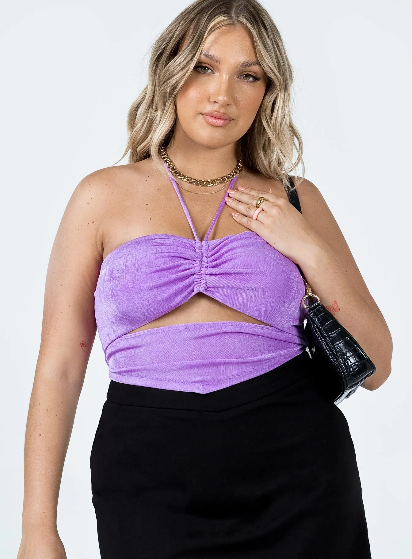 Angelina Top Purple