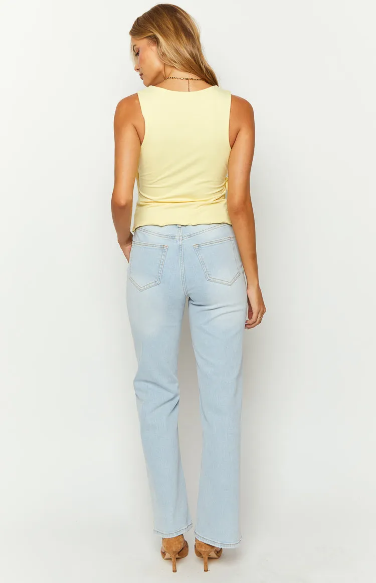 Azura Light Wash Denim Jeans