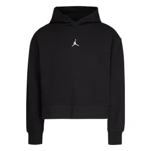 Black Jumpman Cropped Hoodie