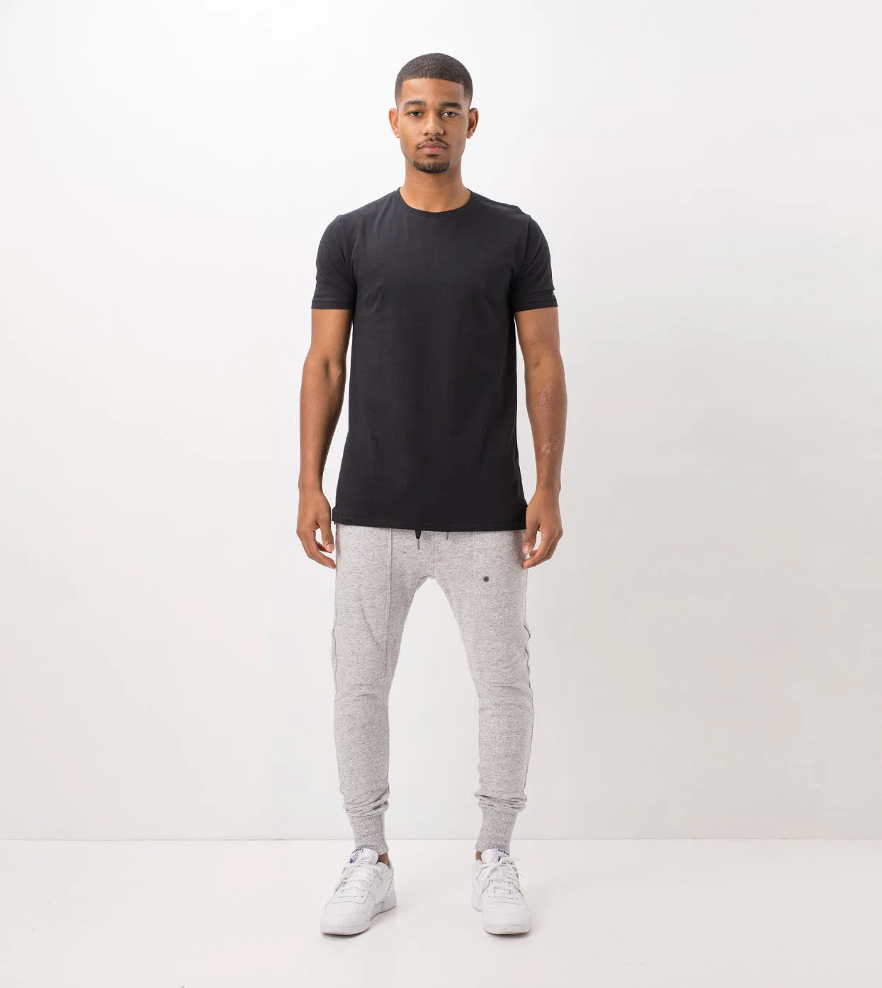 Blockshot Fleece Jogger Storm Marle