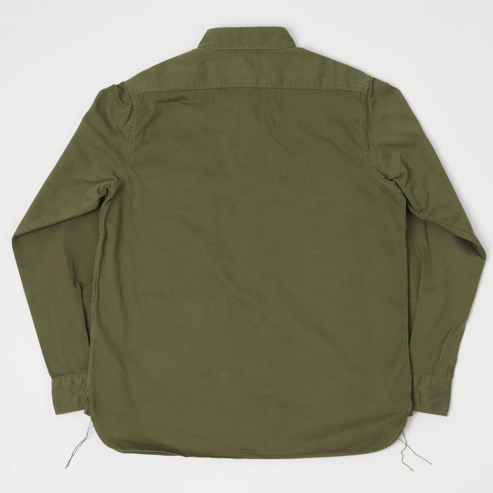 Buzz Rickson's Herringbone Work Shirt - Olive