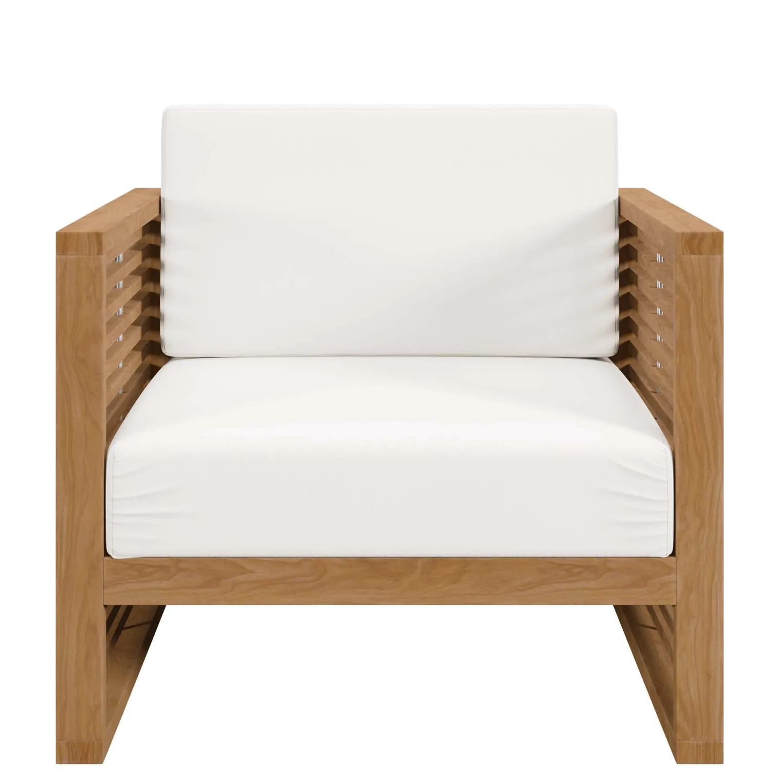 Carlsbad Teak Wood Outdoor Patio Armchair by Modway