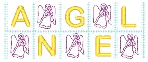 Christmas Word Blocks [4x4 & 5x7 Mixed] 11741 Machine Embroidery Designs