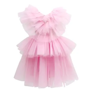 Claris Fashion Tulle Dress in Pink