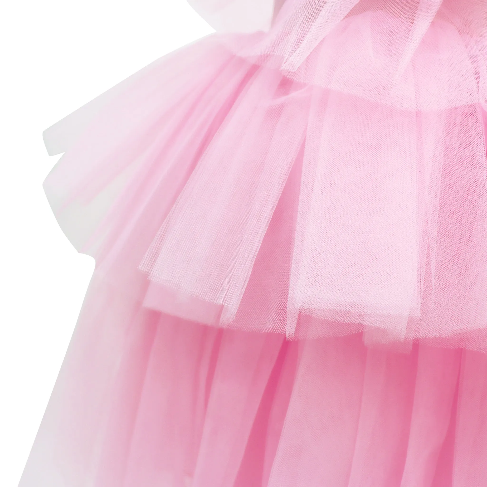 Claris Fashion Tulle Dress in Pink