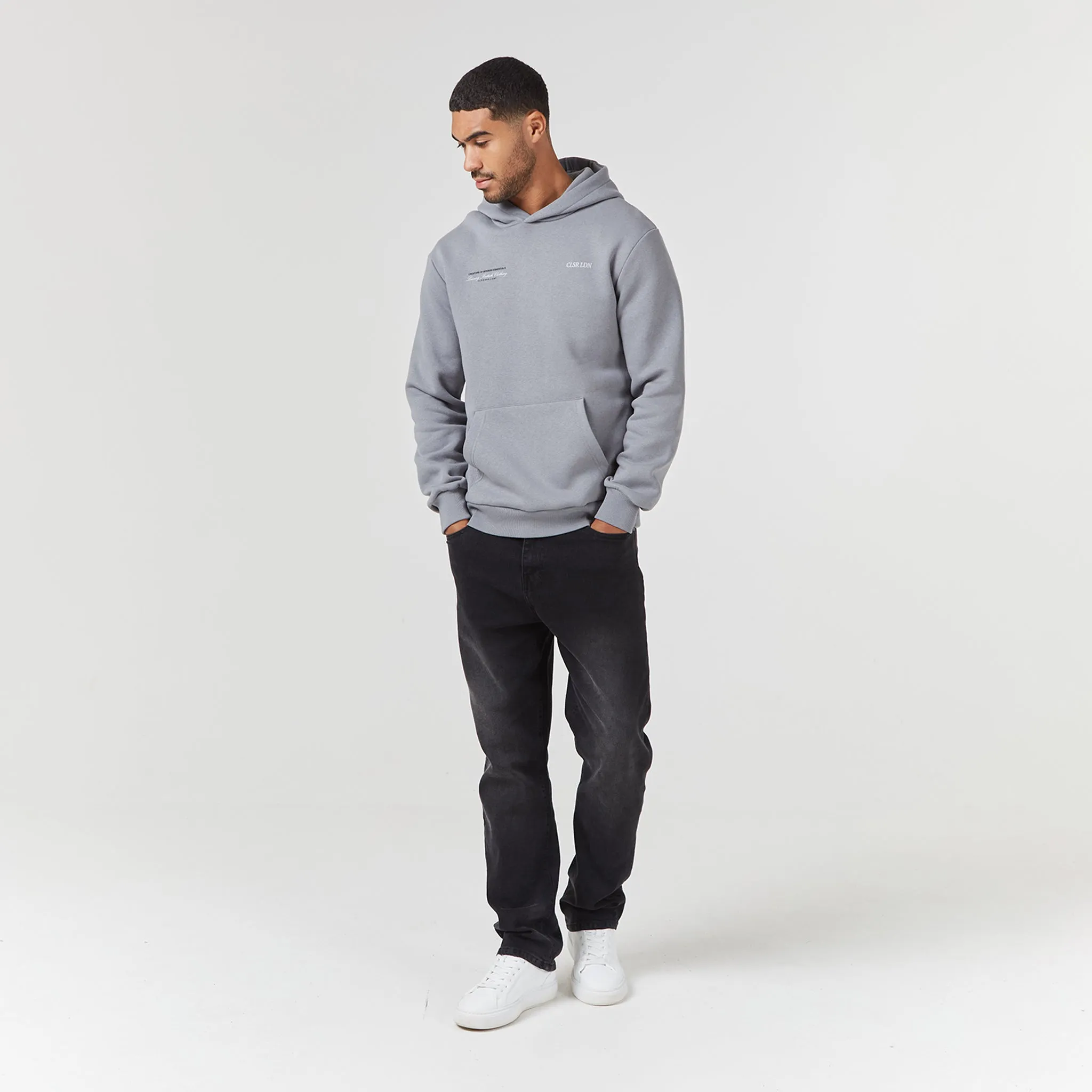 CLSR LDN Luxe Hoodie | Mid Grey