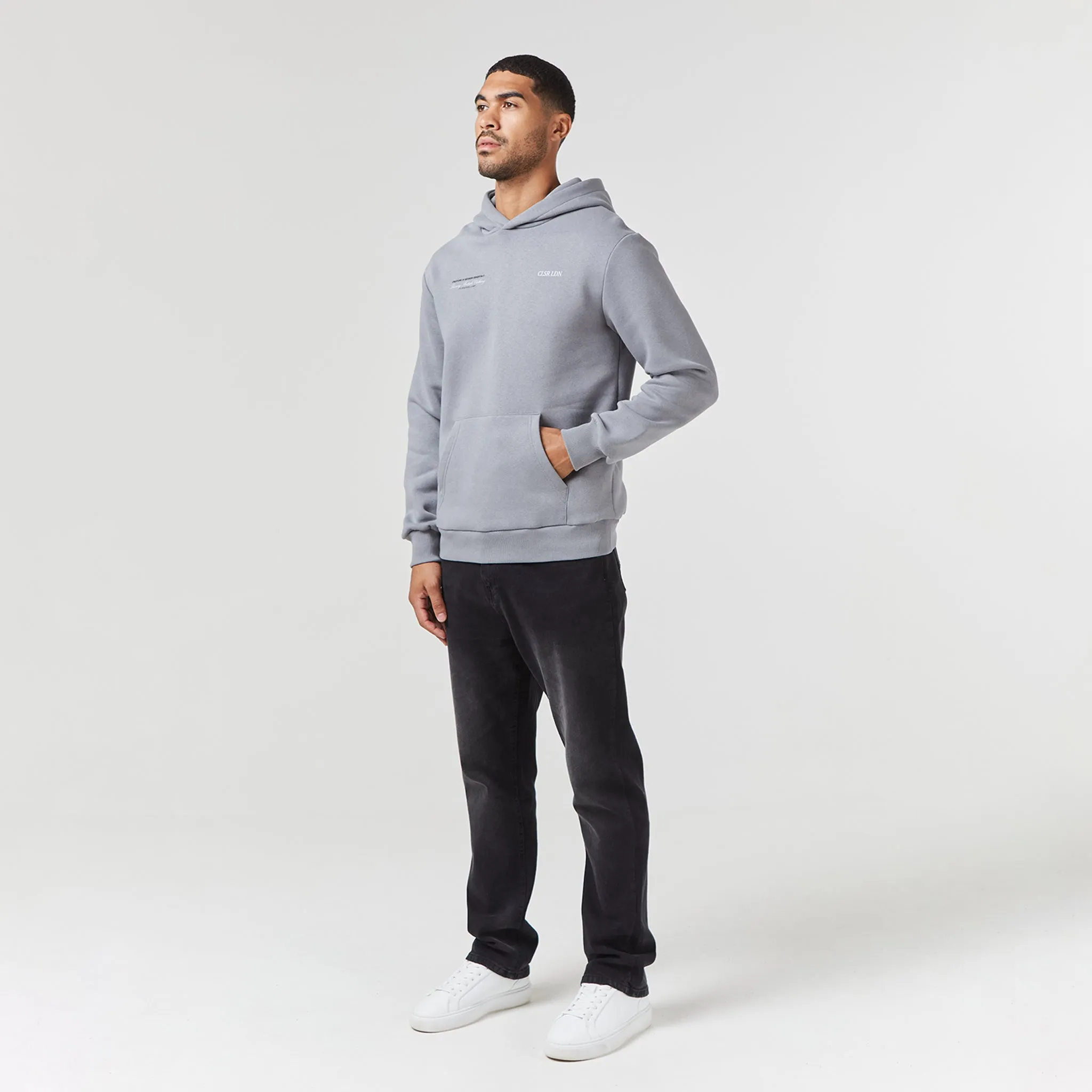 CLSR LDN Luxe Hoodie | Mid Grey