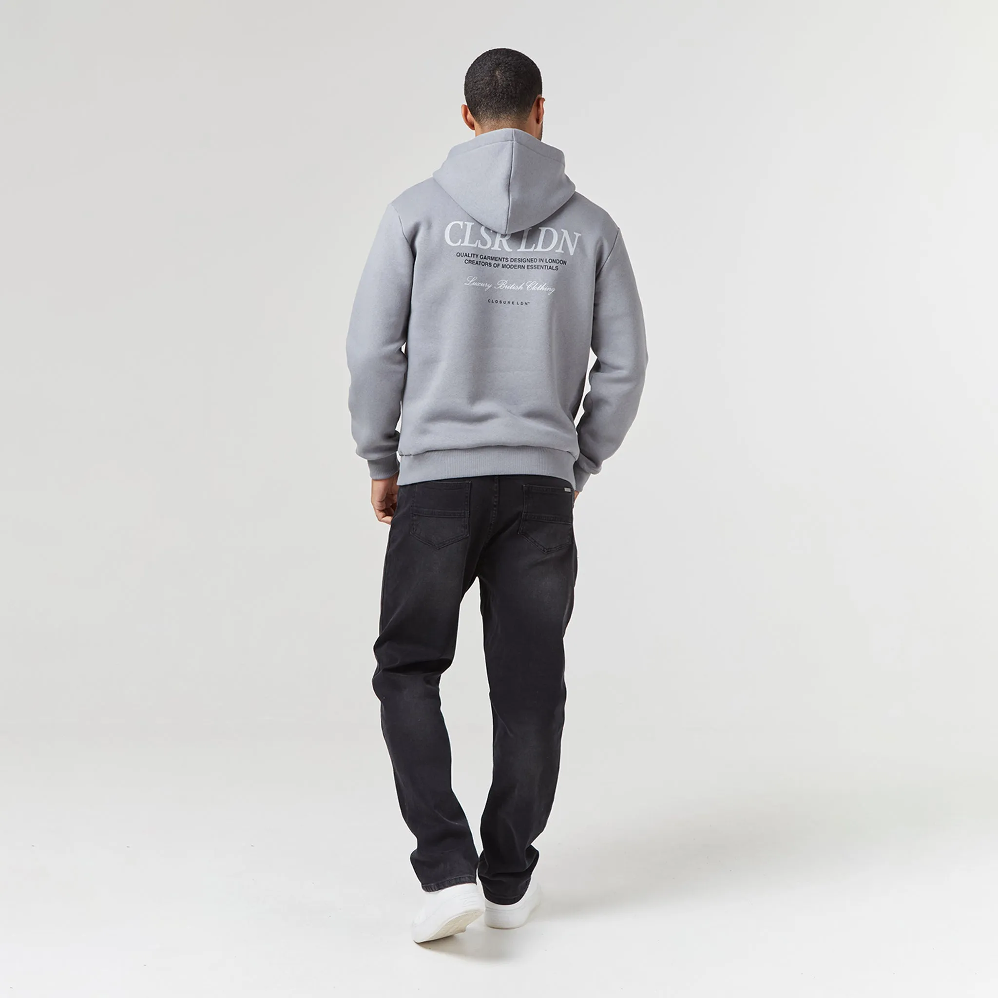 CLSR LDN Luxe Hoodie | Mid Grey