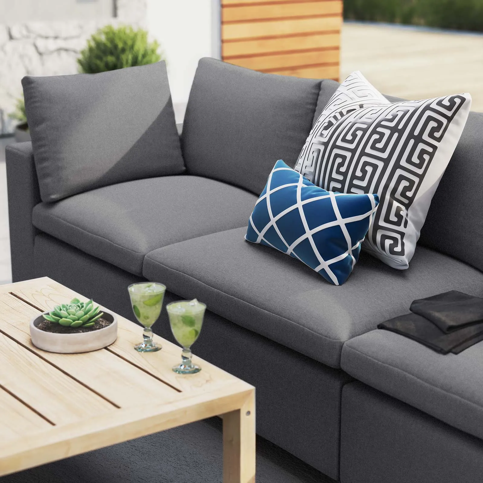 Commix  Sunbrella® Outdoor Patio Sofa by Modway