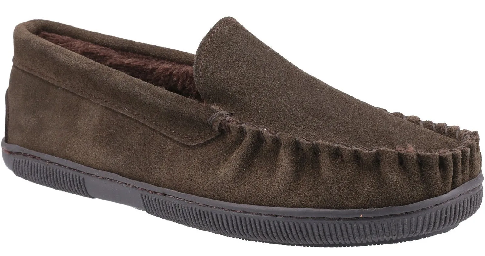 Cotswold Tresham Men's Suede Leather Moccasin Slipper