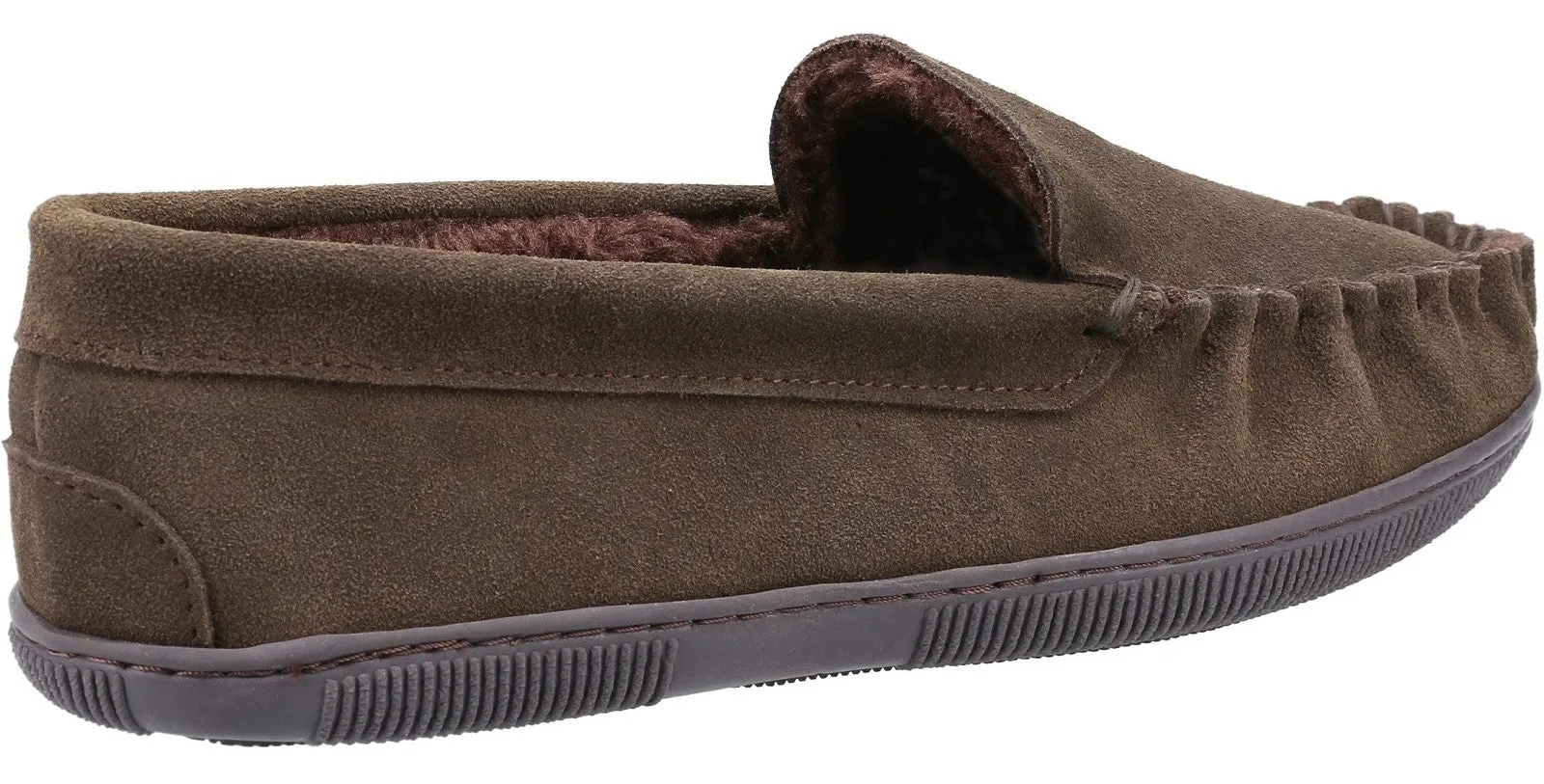 Cotswold Tresham Men's Suede Leather Moccasin Slipper