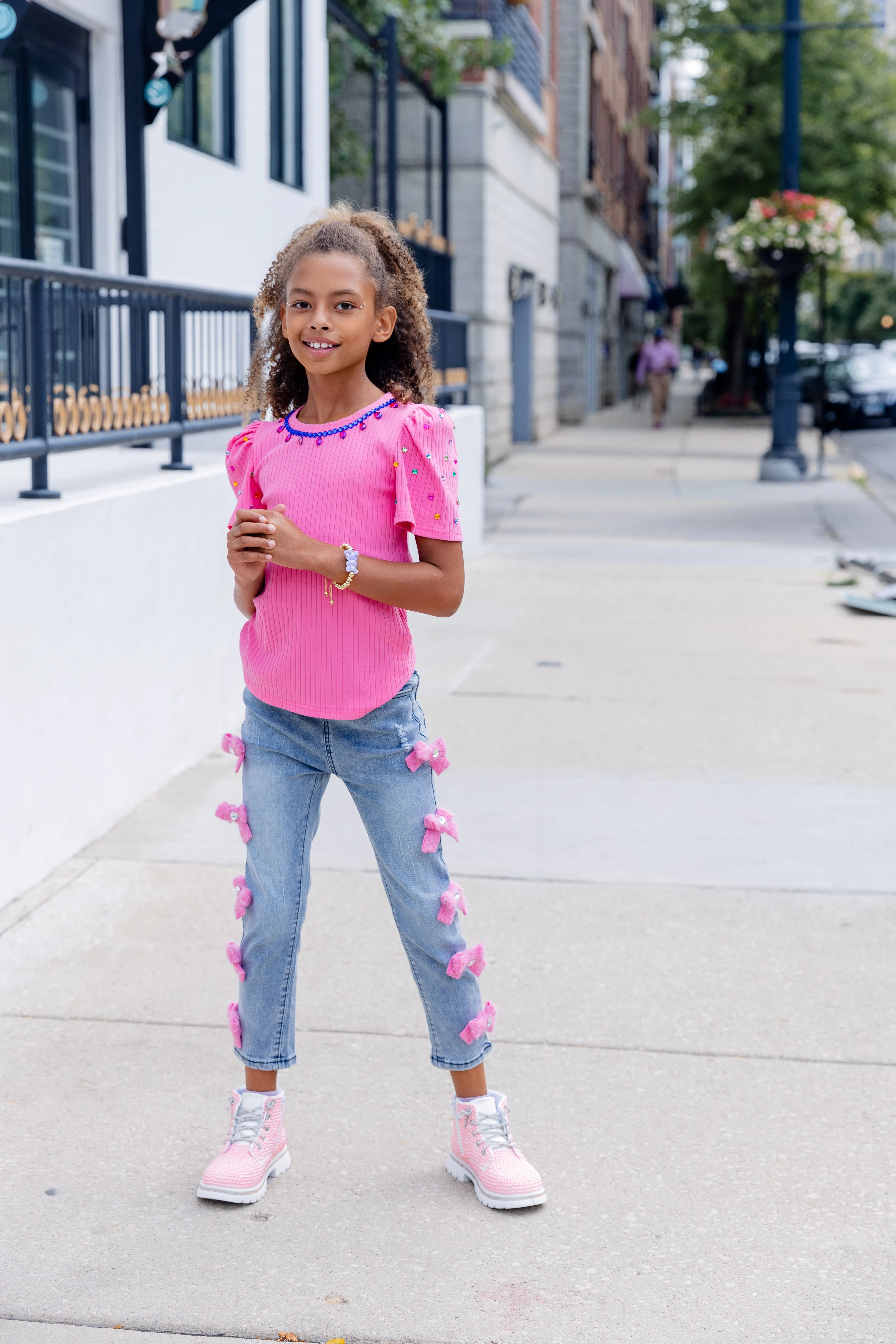 Cutie Bow Jeans