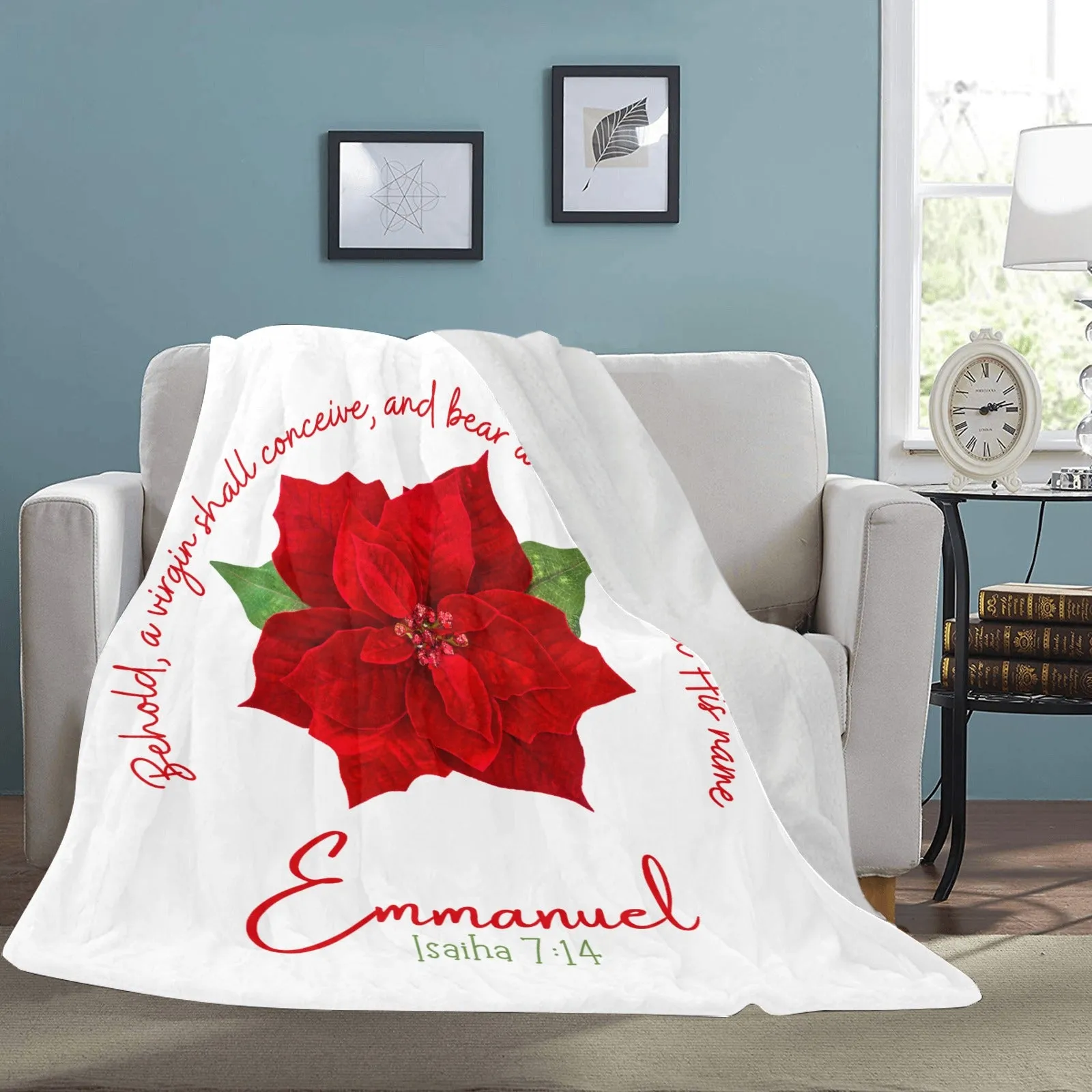 Emmanuel Ultra-Soft Micro Fleece Blanket