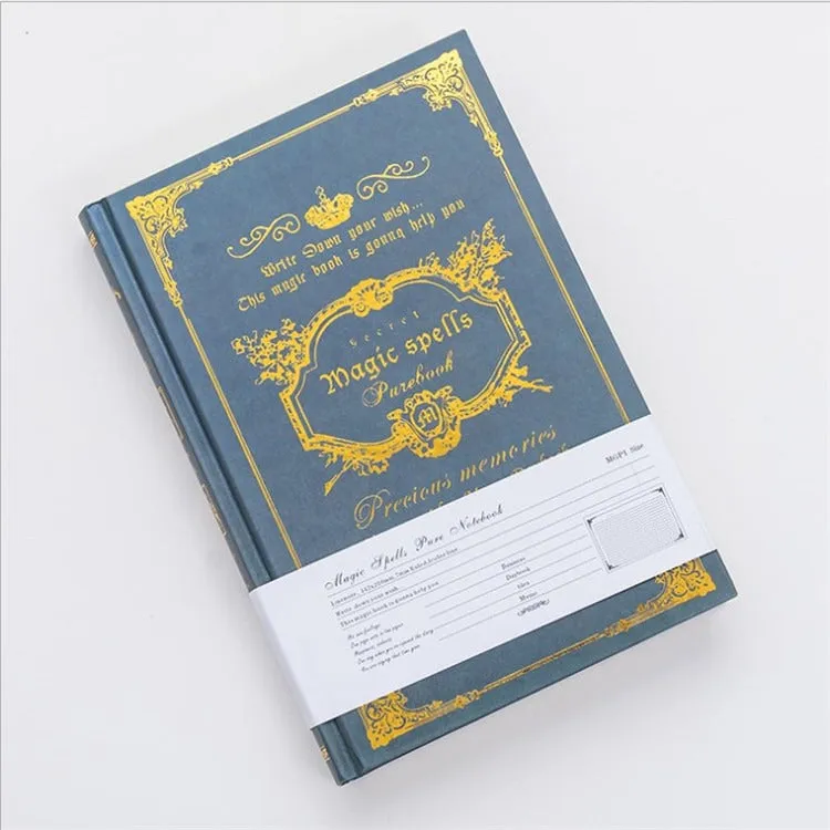 European Magic Book Lined Pages Journal Notebook