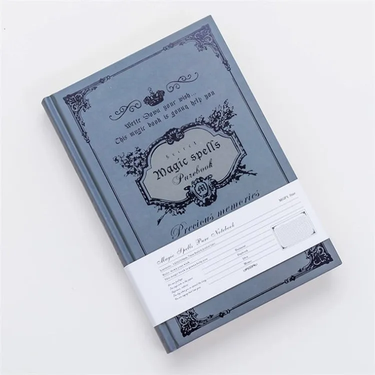 European Magic Book Lined Pages Journal Notebook