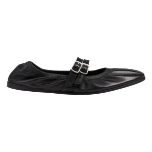 Free People Women's Gemini Ballet Flat Black