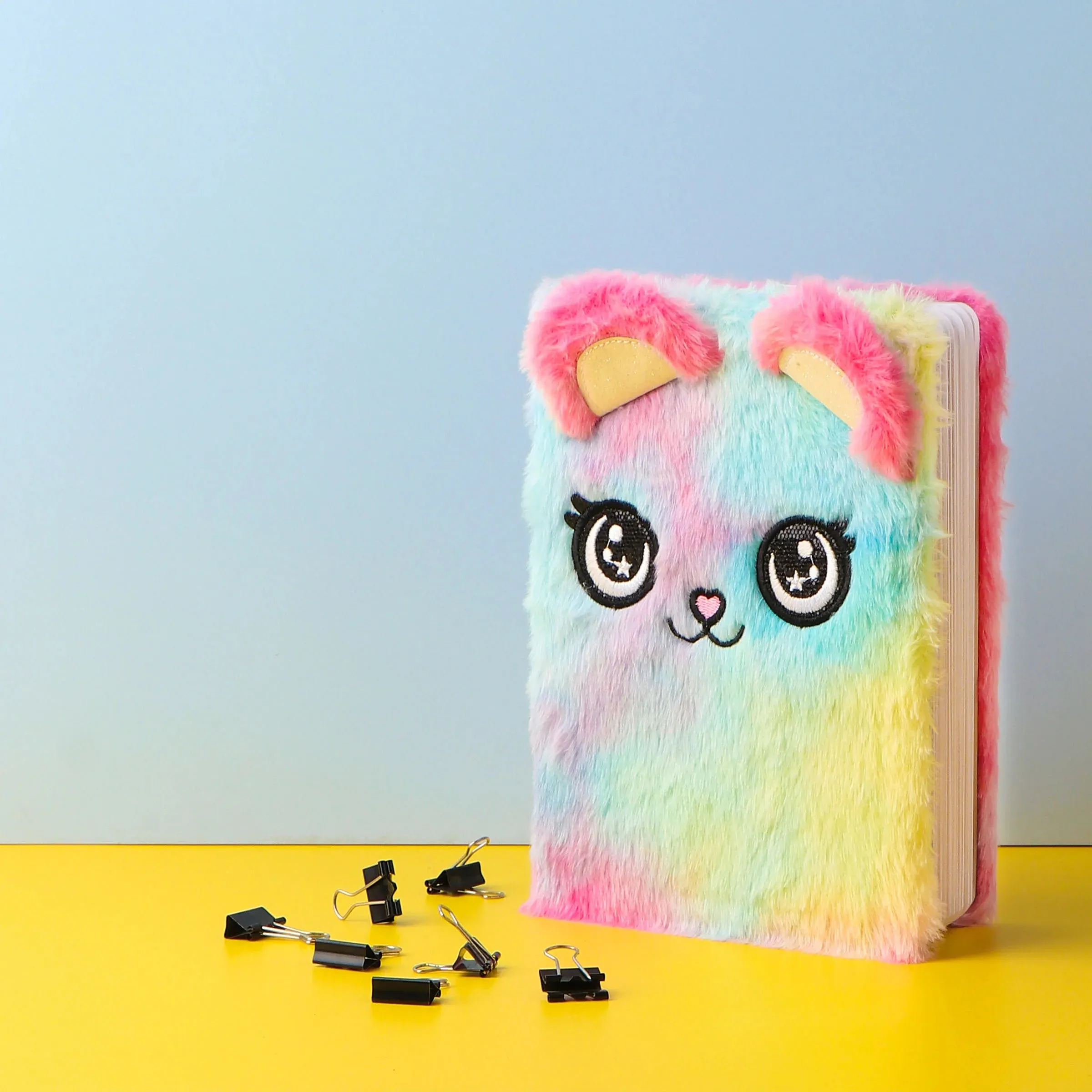 Fur Cover Kitty Notebook Diary