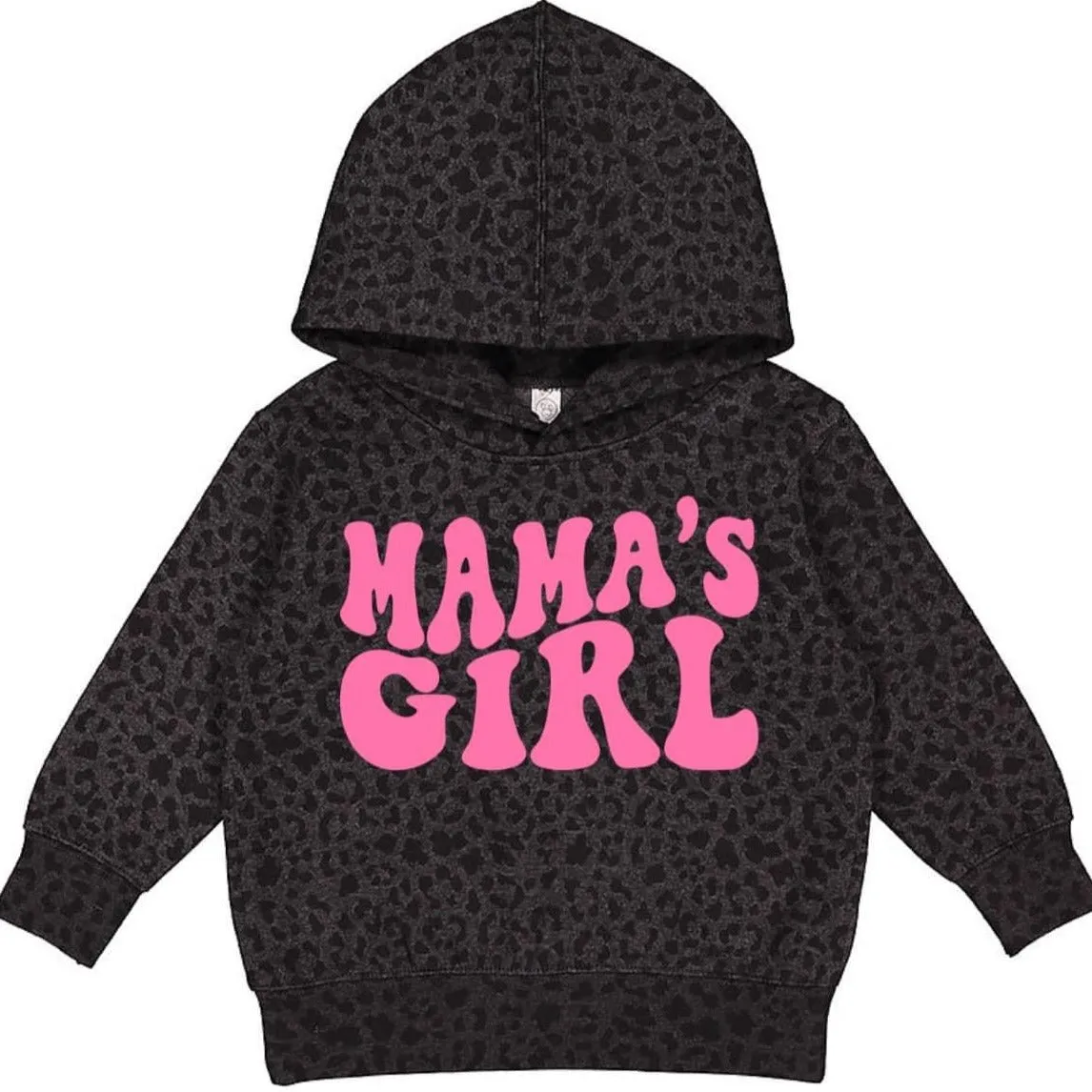 (HOODIE) Leopard Print Mama’s Girl Kids Hoodie