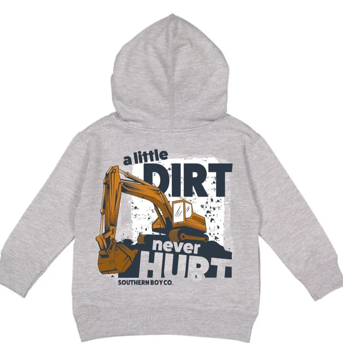 (HOODIE) Little Dirt Never Hurt Kids Hoodie