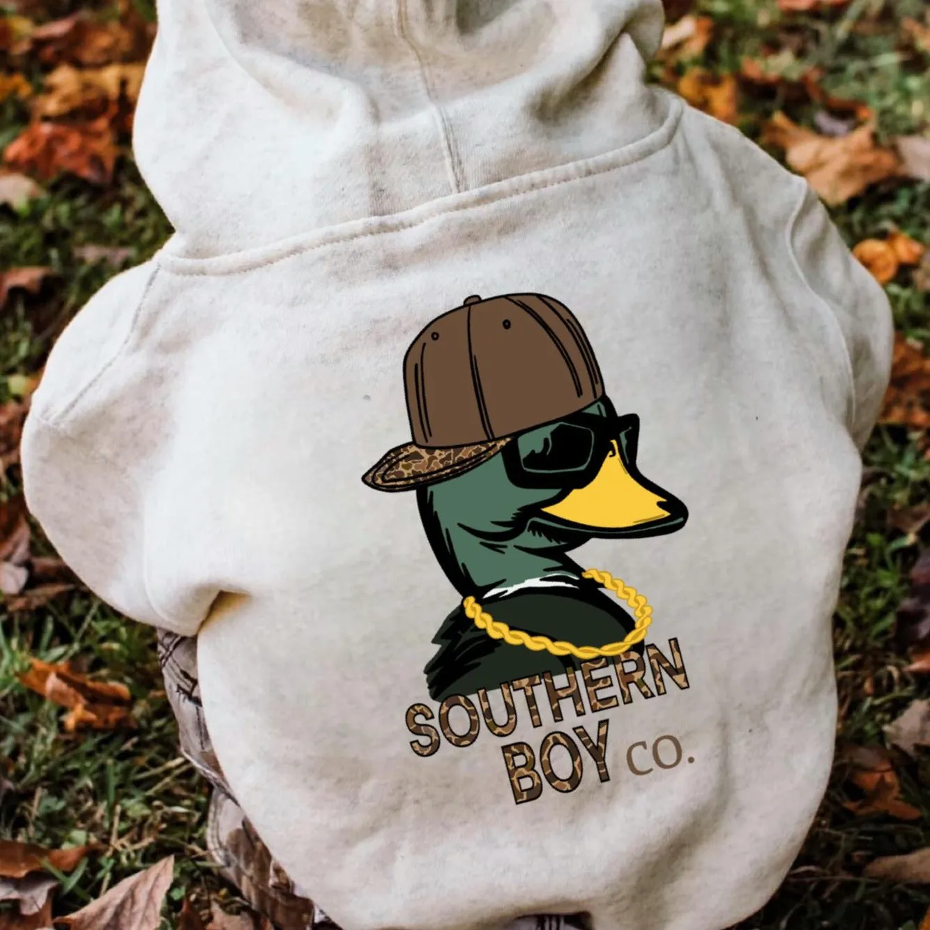 (HOODIE) Mr. Cool Duck Kids Hoodie