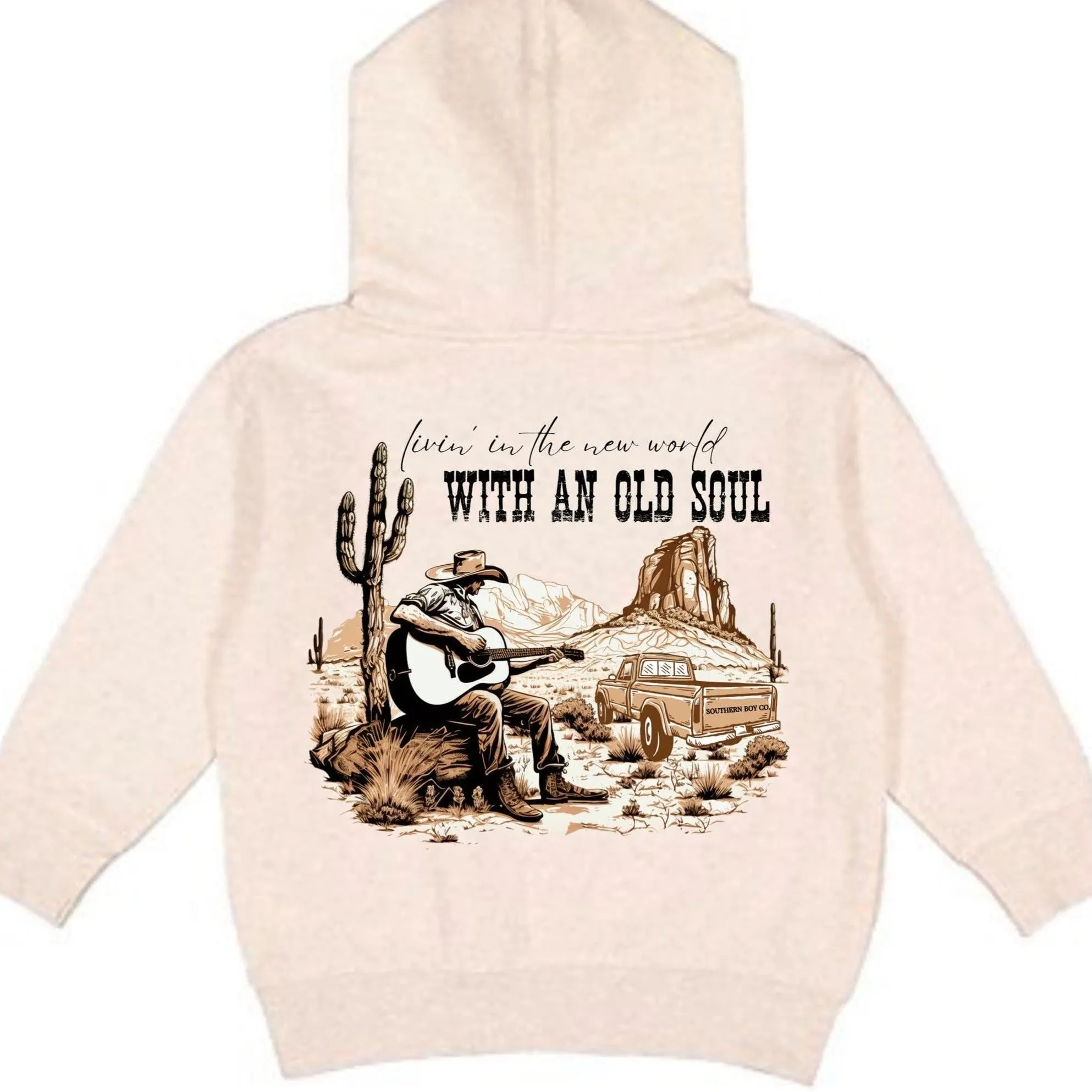 (HOODIE) New World Old Soul Kids Hoodie