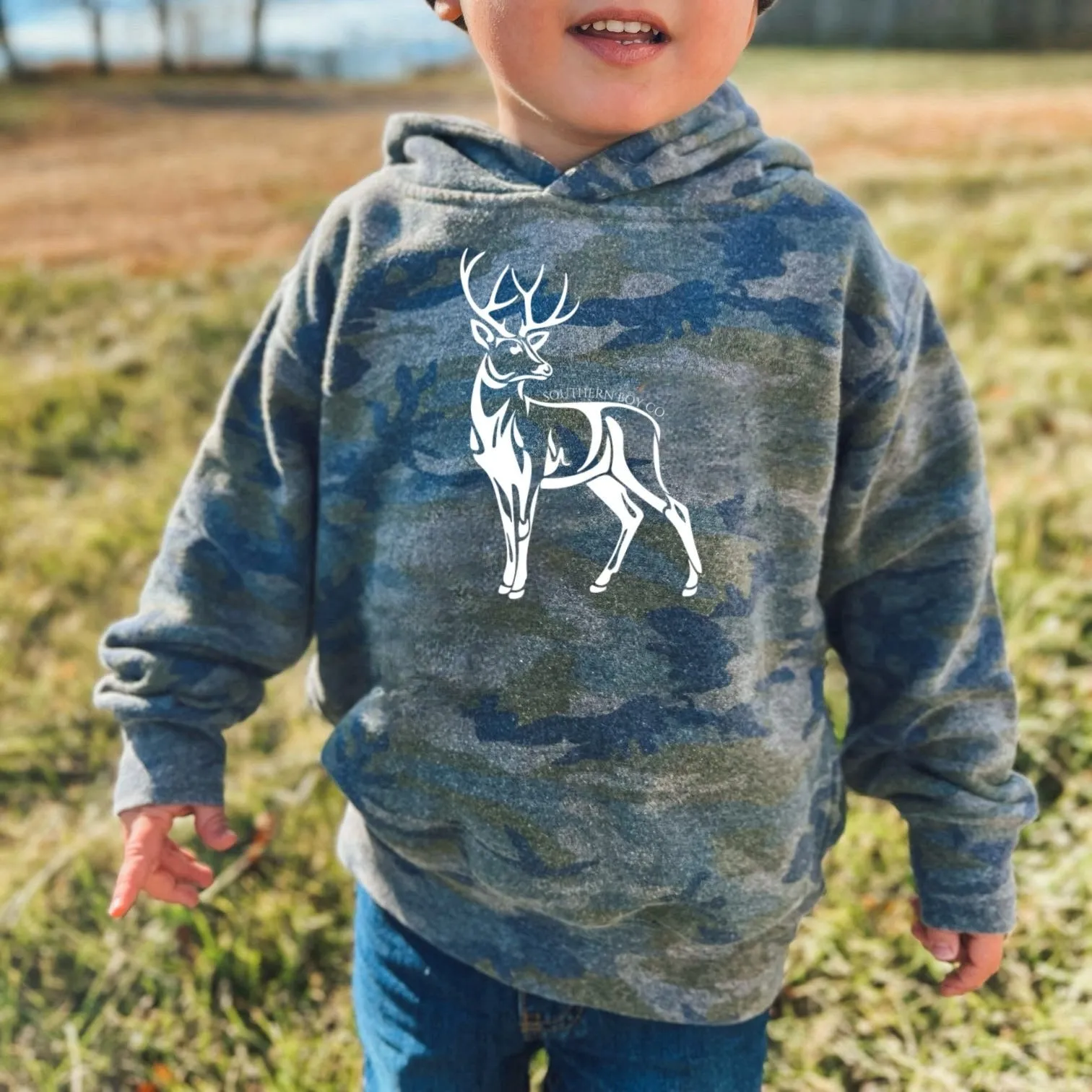 (Hoodie) SBC Deer Sketch Boys Hoodie