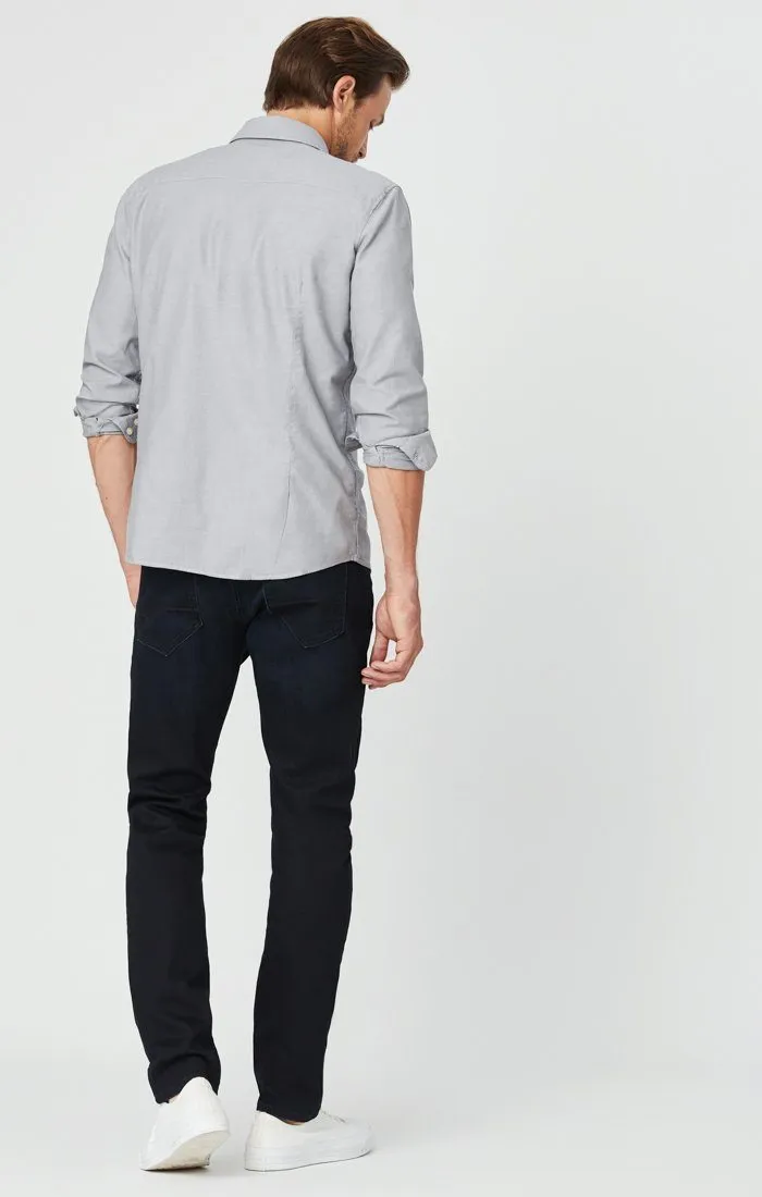 JAKE SLIM LEG JEANS IN DARK INDIGO WILLIAMSBURG