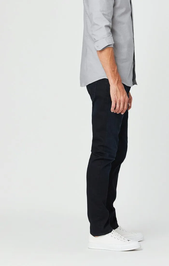 JAKE SLIM LEG JEANS IN DARK INDIGO WILLIAMSBURG