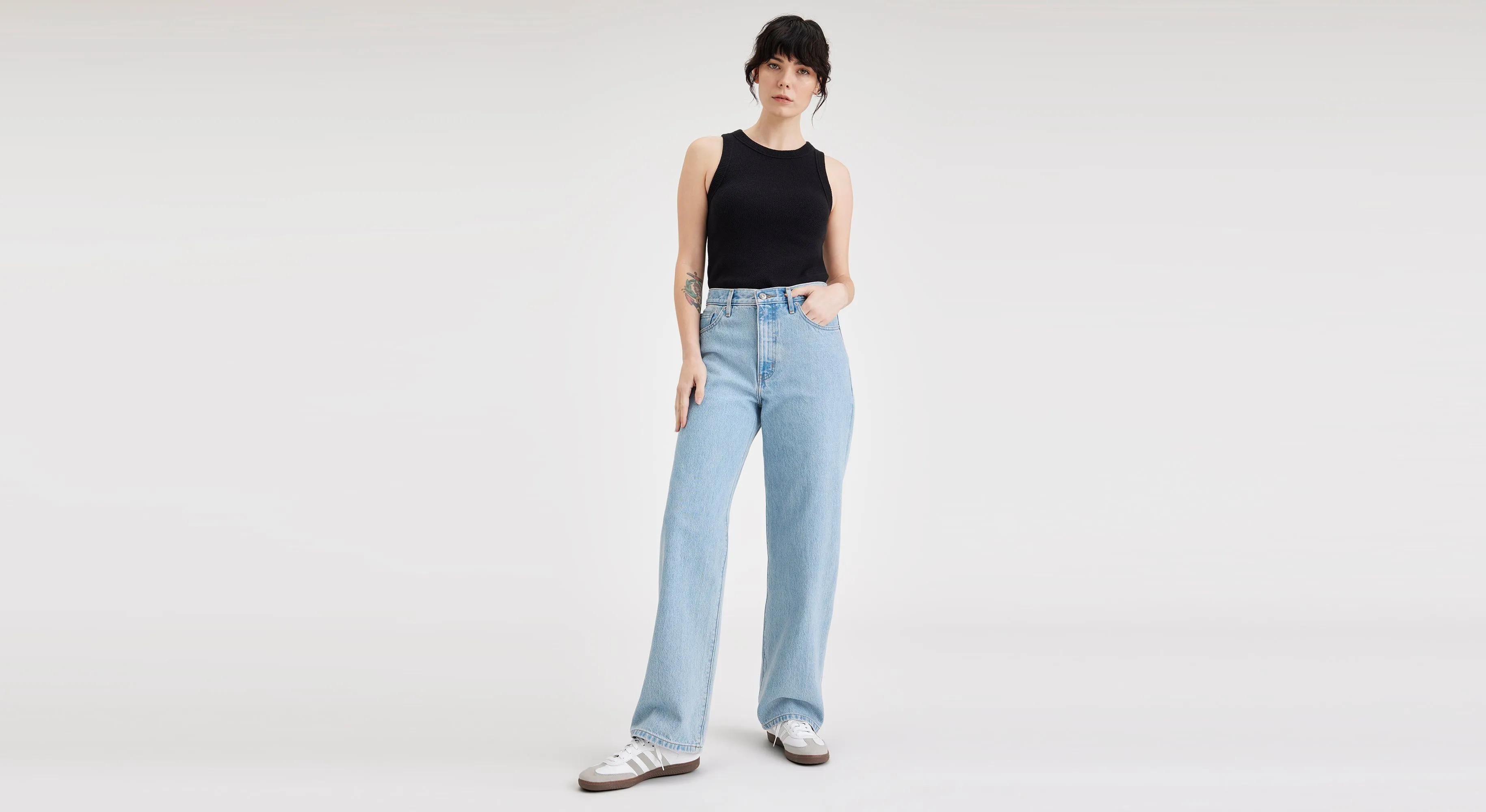 Mid-Rise Jeans, Relaxed Fit