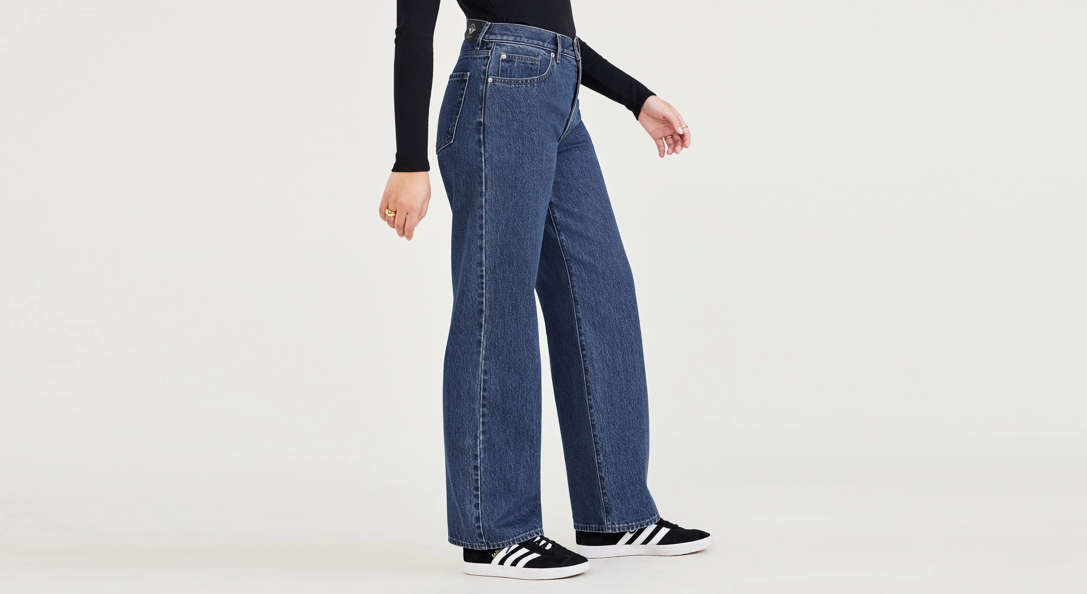 Mid-Rise Jeans, Relaxed Fit