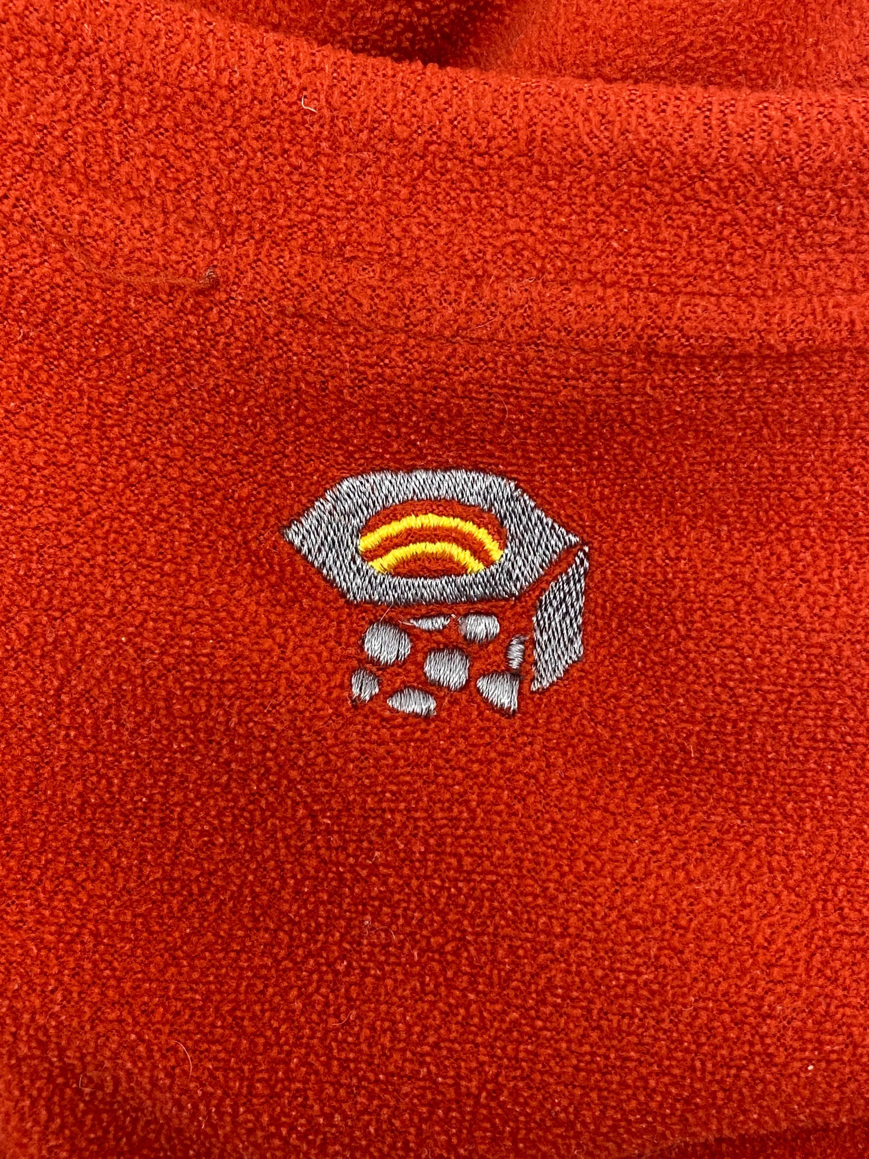 Mountain Hardwear Rust Color Polartec Fleece (Large)