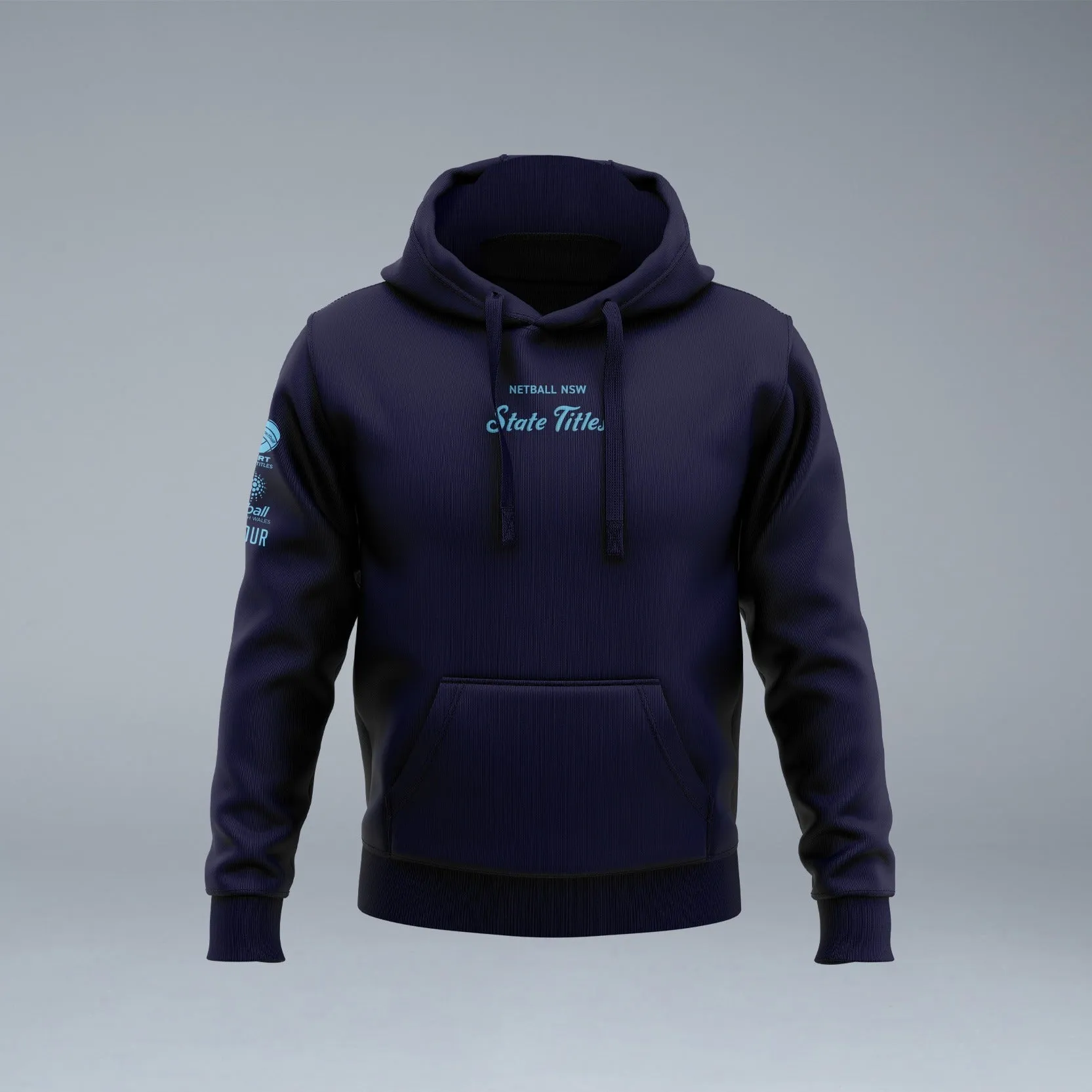 Netball NSW Puff Print Hoodie - Navy