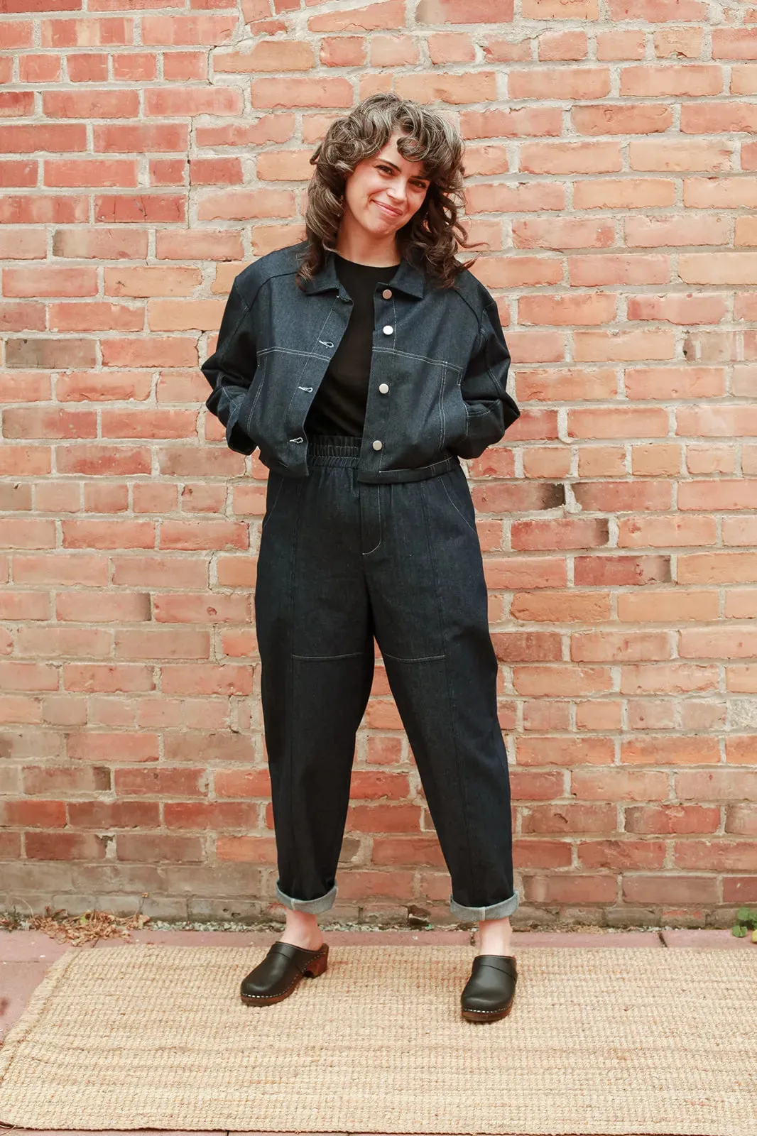 Nîmes Pant in Dark Denim