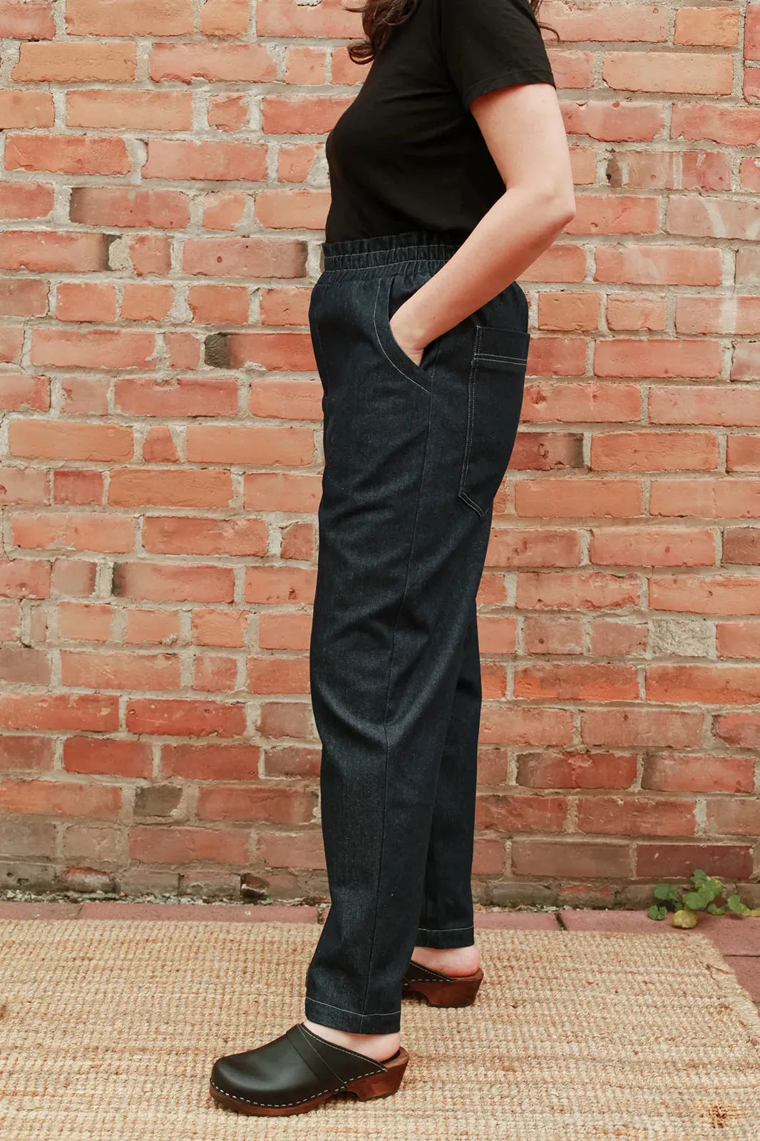 Nîmes Pant in Dark Denim