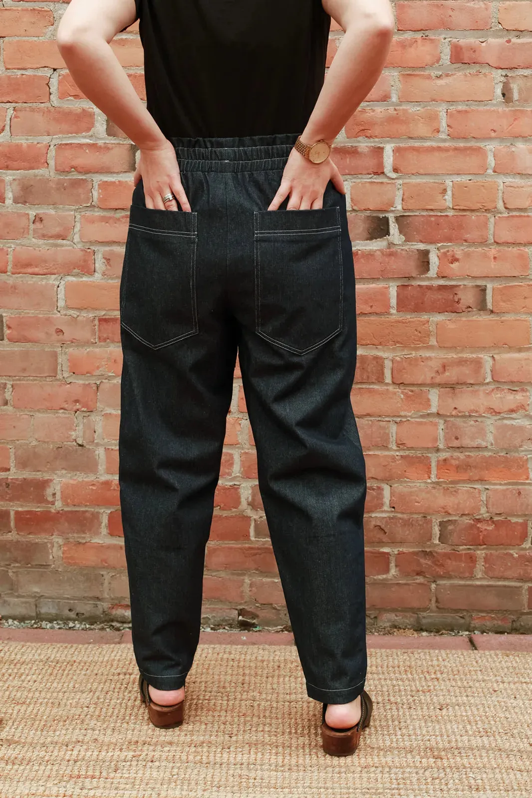 Nîmes Pant in Dark Denim