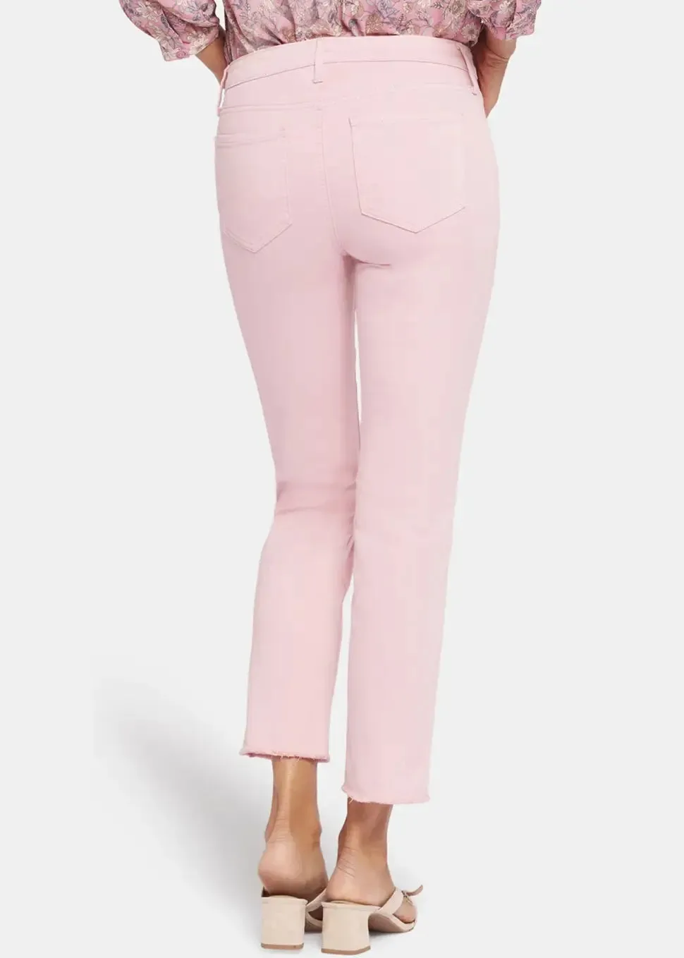 NYDJ - Sheri Ankle Fray Hem Pants - Aphrodite