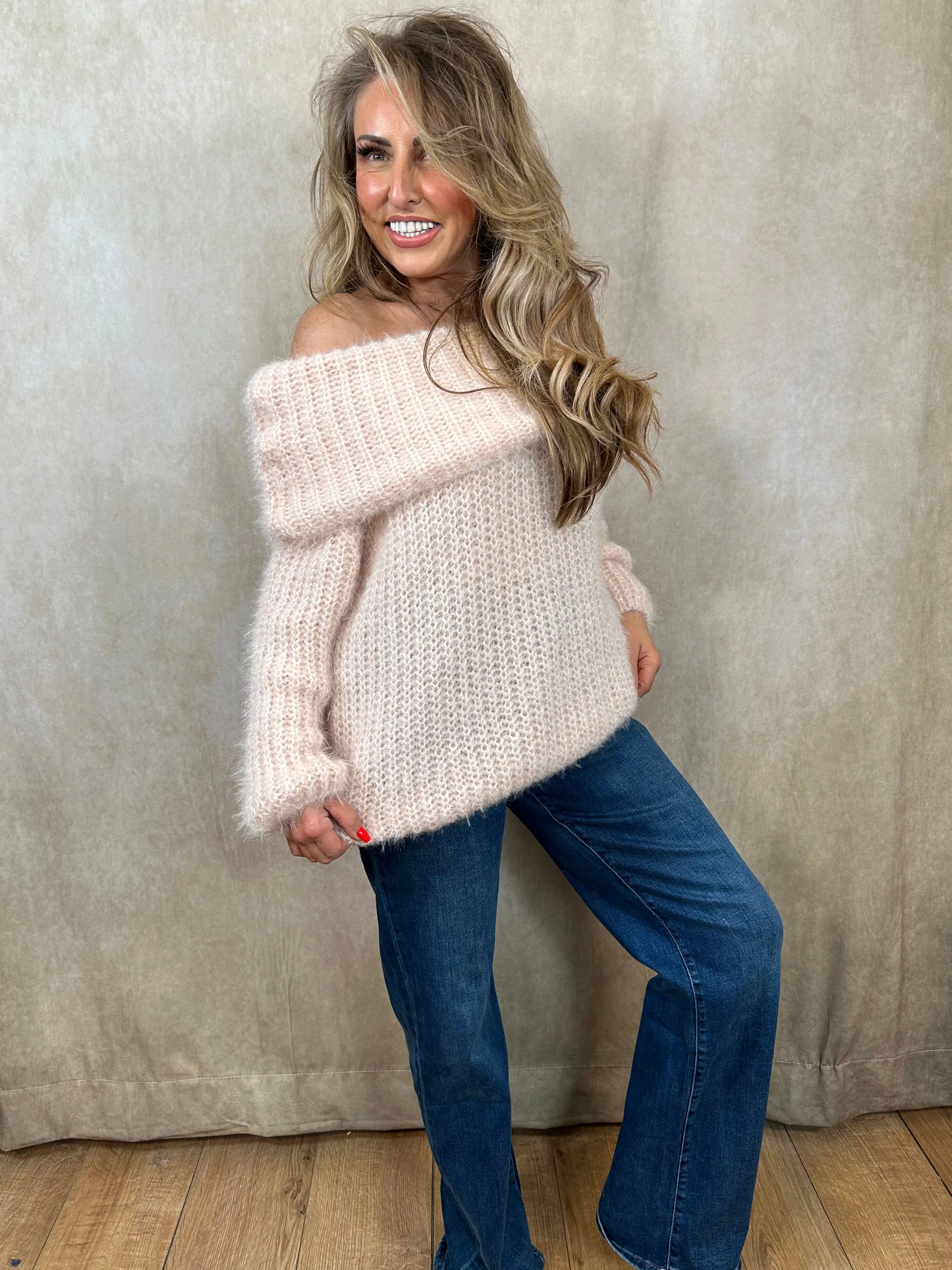 Olivia Off the Shoulder Jumper