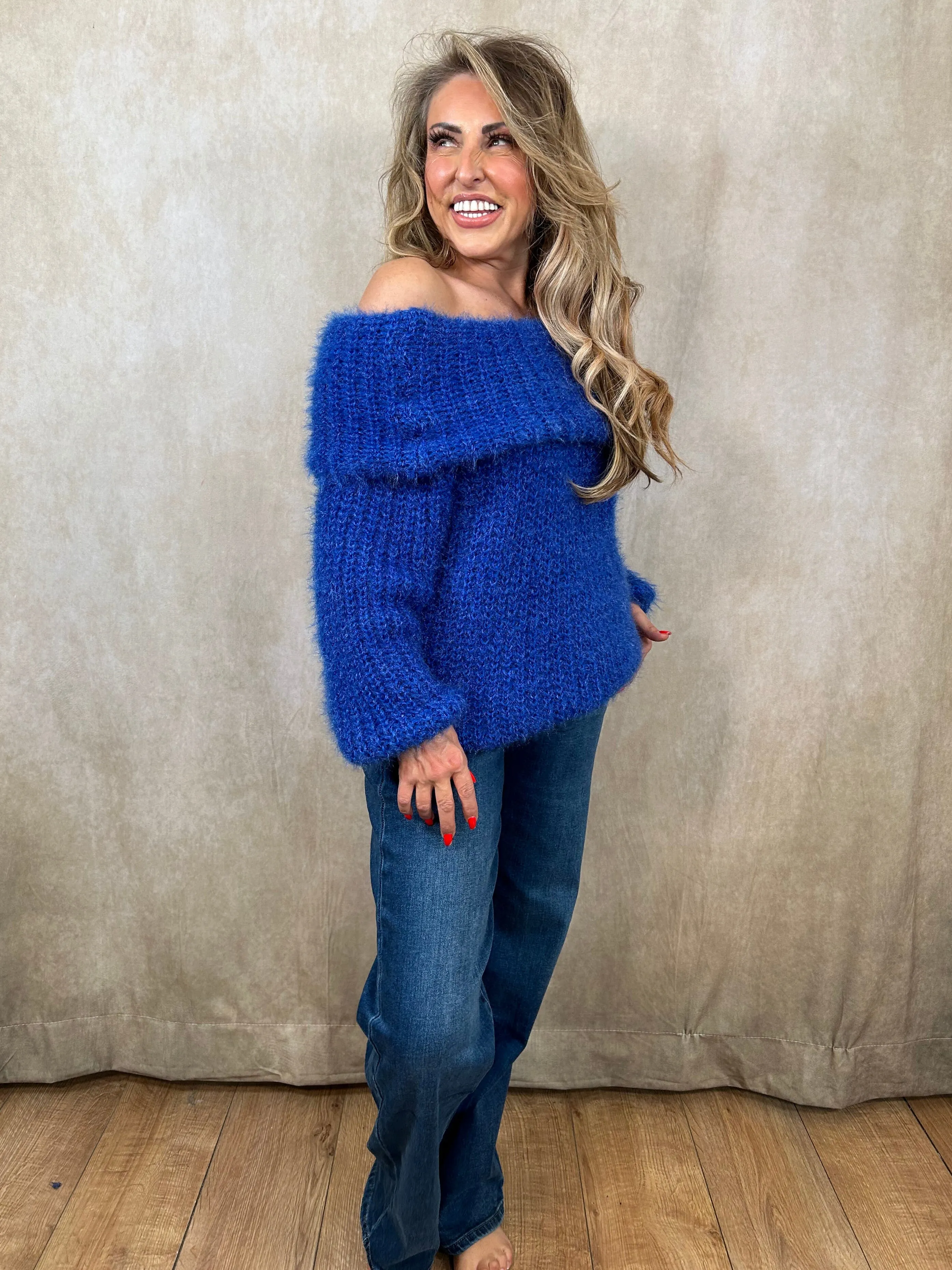 Olivia Off the Shoulder Jumper