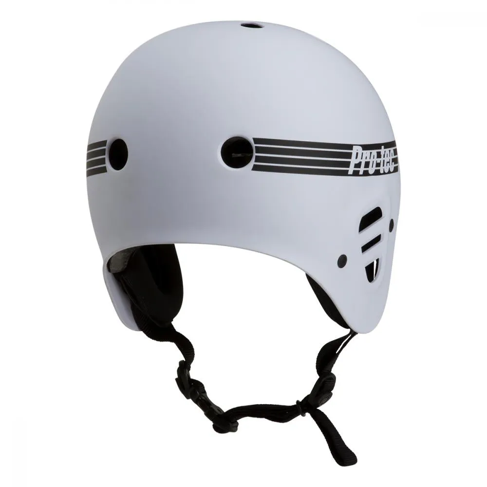 Pro-Tec Classic Cert Full Cut Helmet - Matt White