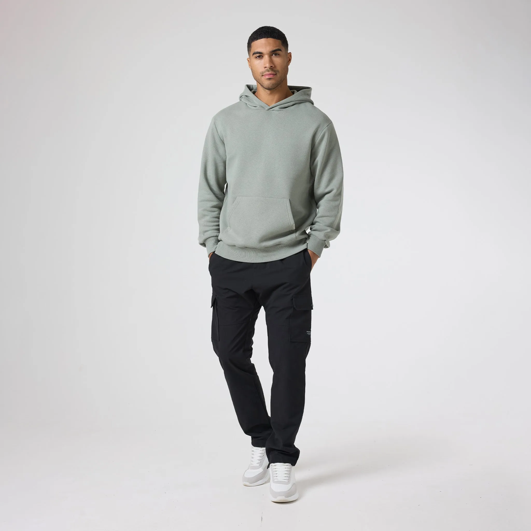 Relaxed Fit Hoodie | Khaki