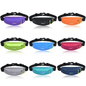 Running Waist Bag Sports Belt Pouch Mobile Phone Case Men Women Hidden Pouch Gym Sports Bags