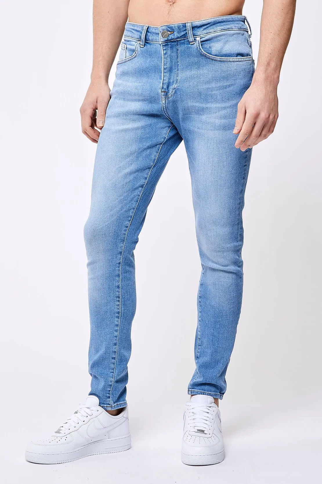 SKINNY FIT JEANS - ESSENTIAL BLUE DENIM