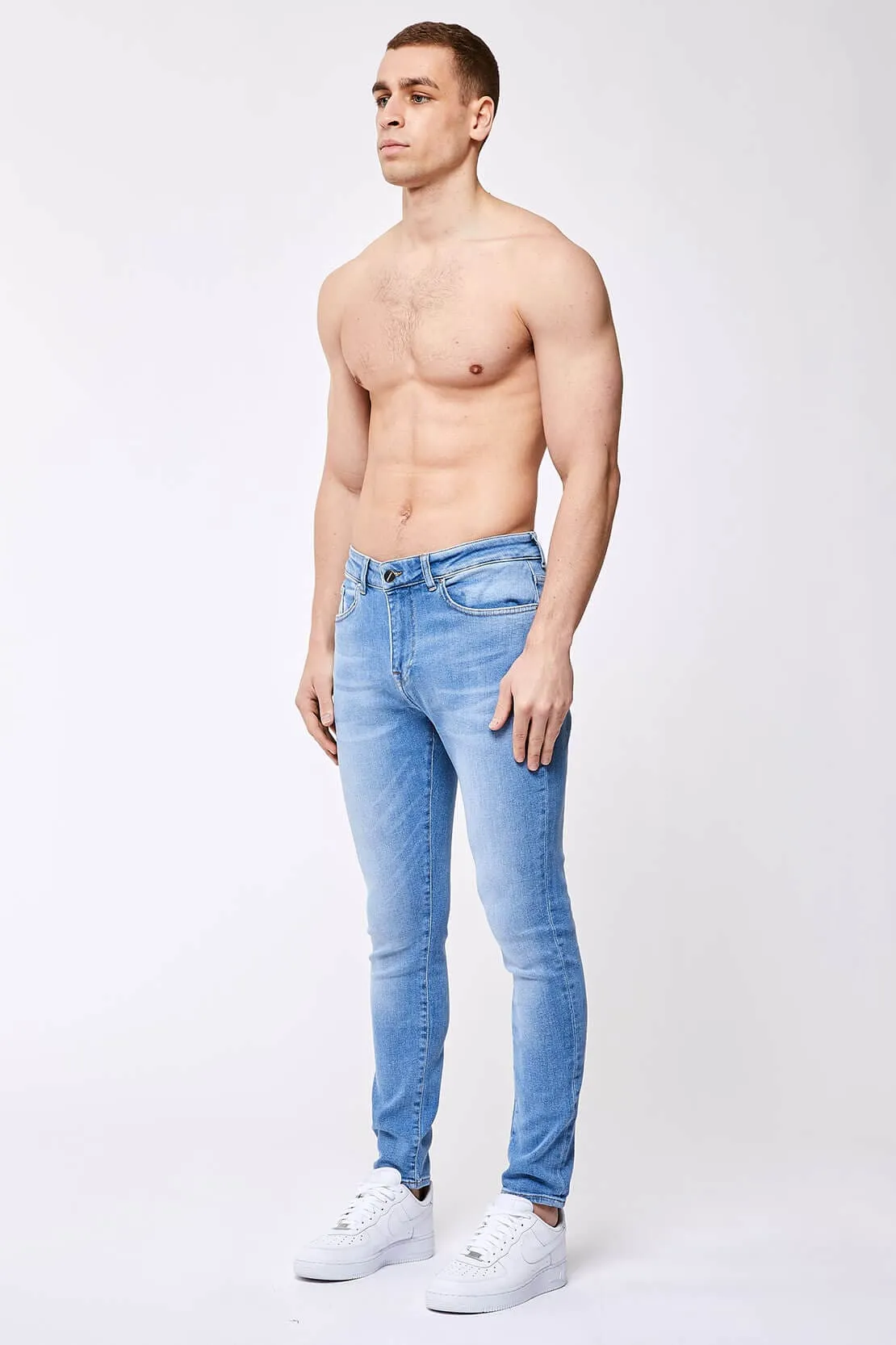 SKINNY FIT JEANS - ESSENTIAL BLUE DENIM