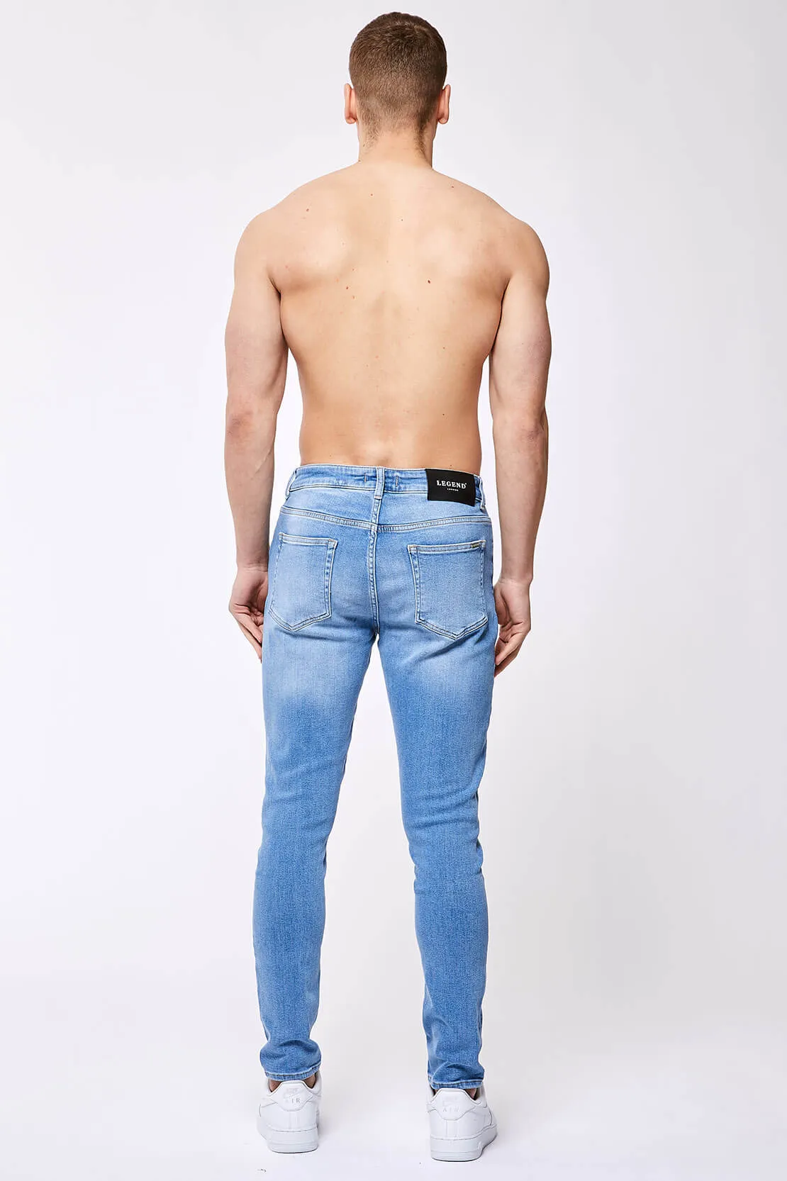 SKINNY FIT JEANS - ESSENTIAL BLUE DENIM