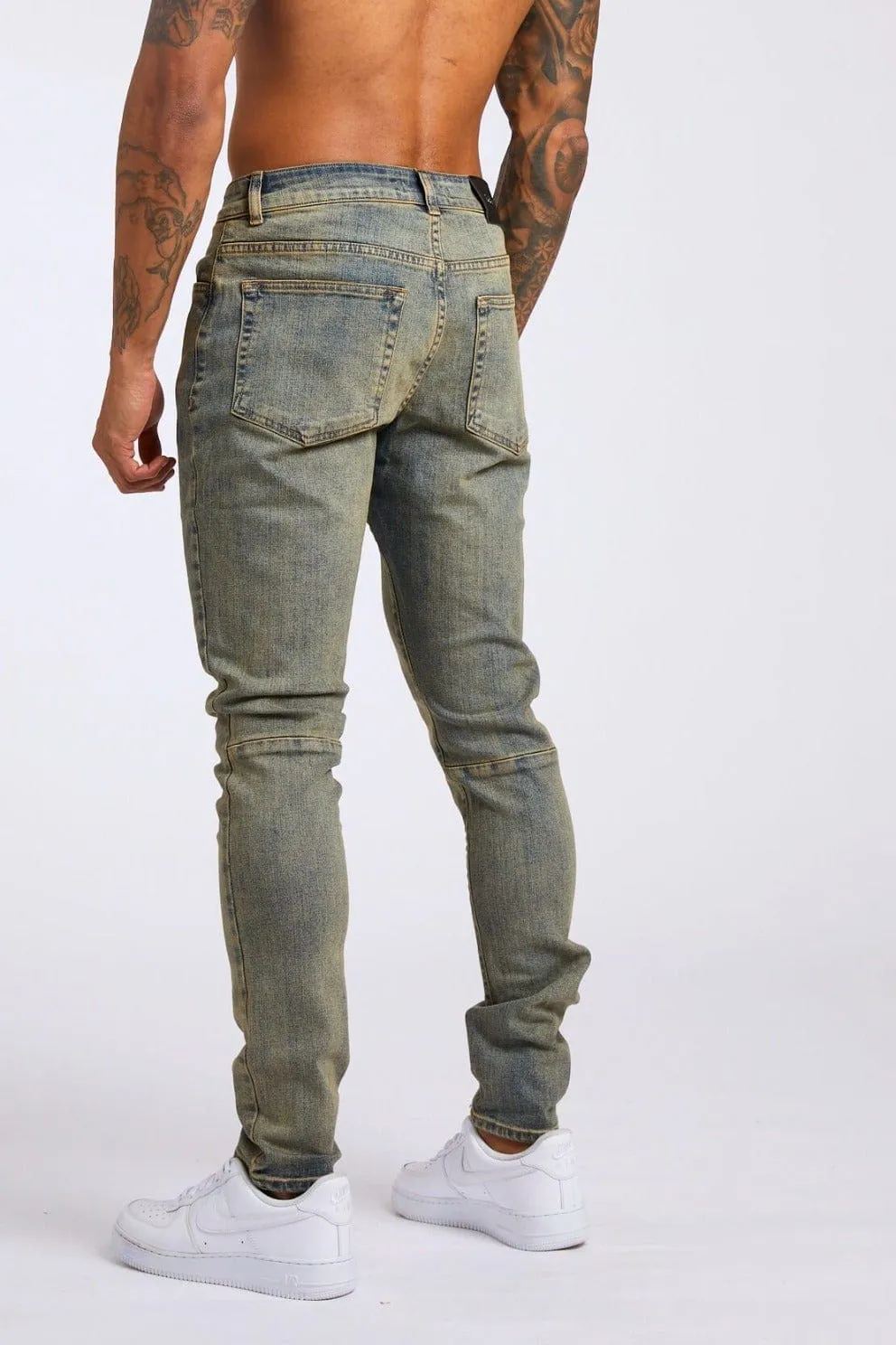 SKINNY FIT JEANS - VINTAGE STONE WASH