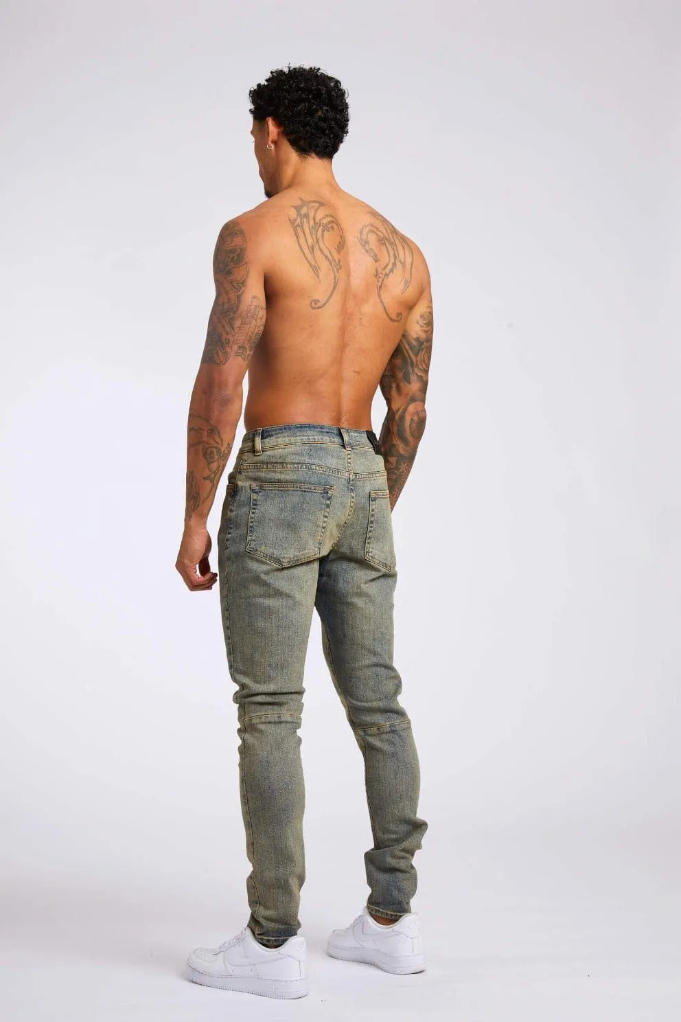 SKINNY FIT JEANS - VINTAGE STONE WASH