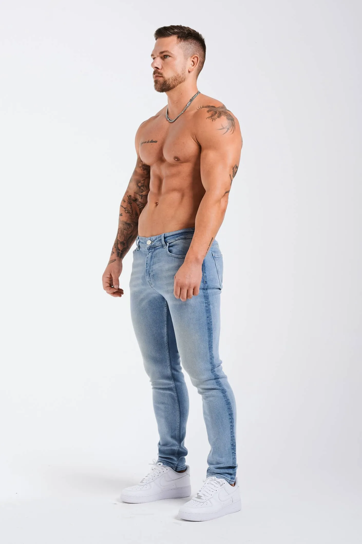 SLIM FIT JEANS 2.0 - SANDY BLUE